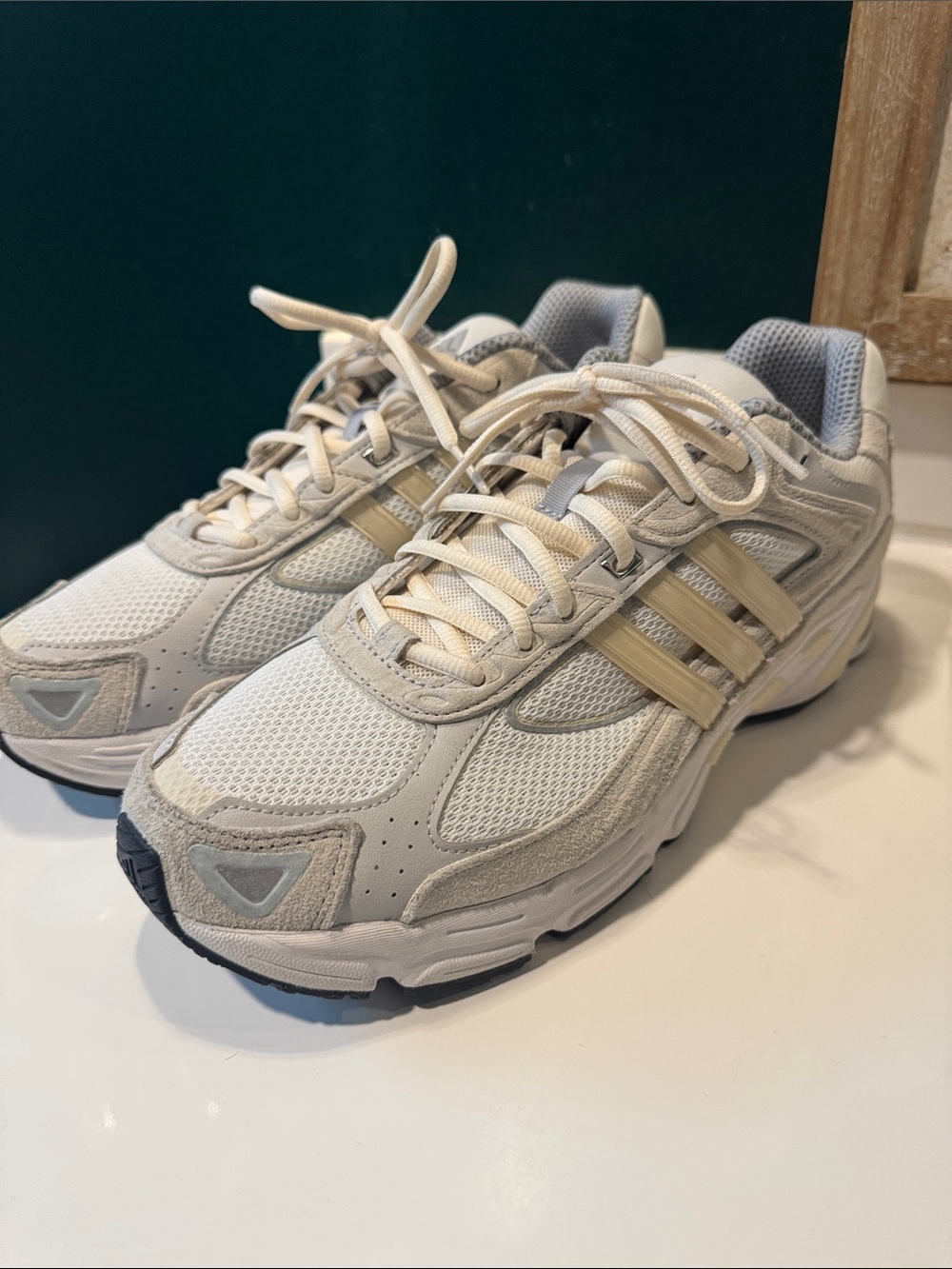 Adidas Response CL White/Cream/Gray Size-12